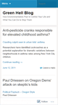 Mobile Screenshot of greenhellblog.com